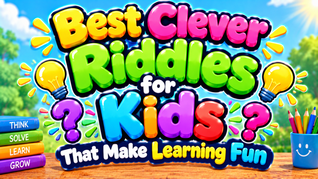 clever riddles for kids