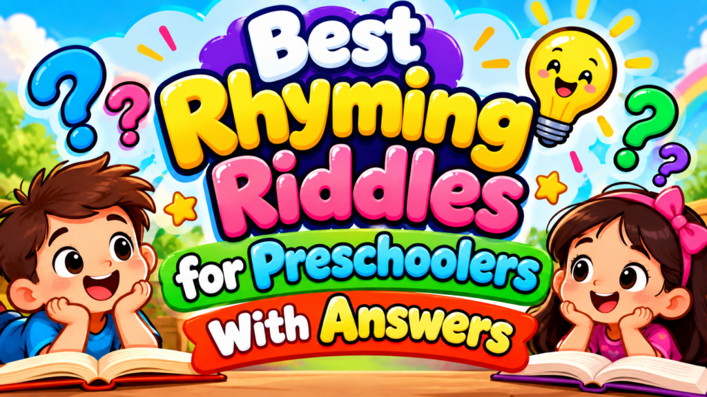 Rhyming Riddles for Preschool