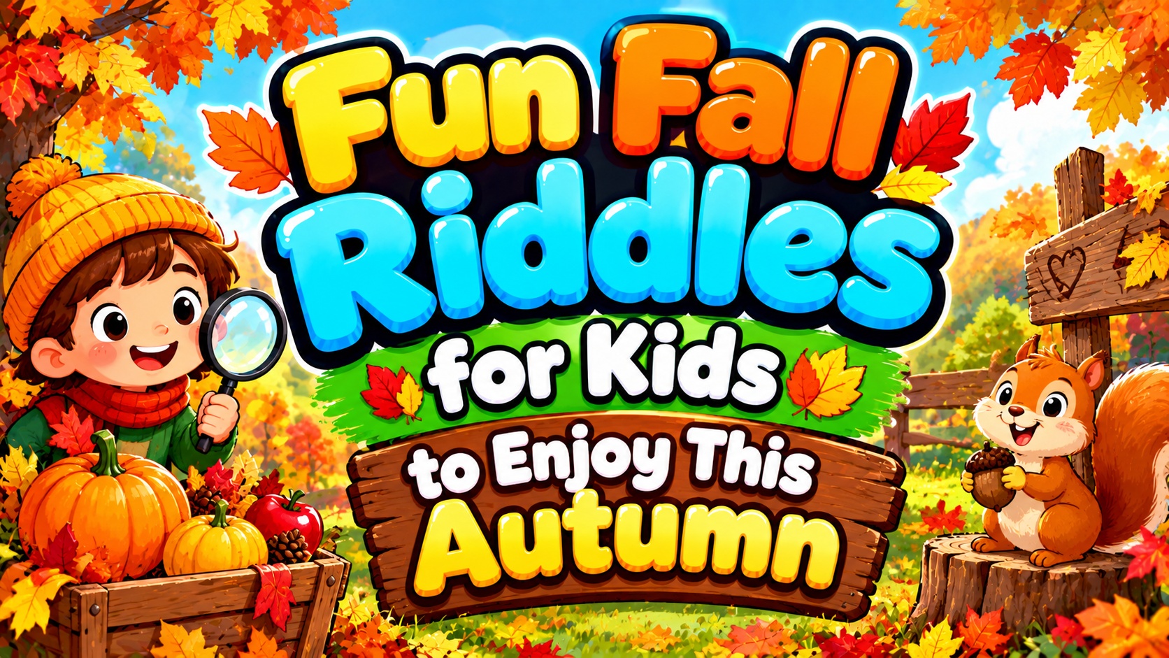 187+ Fun Fall Riddles for Kids to Enjoy This Autumn