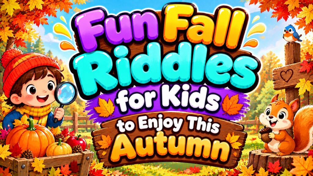 fall riddles for kids