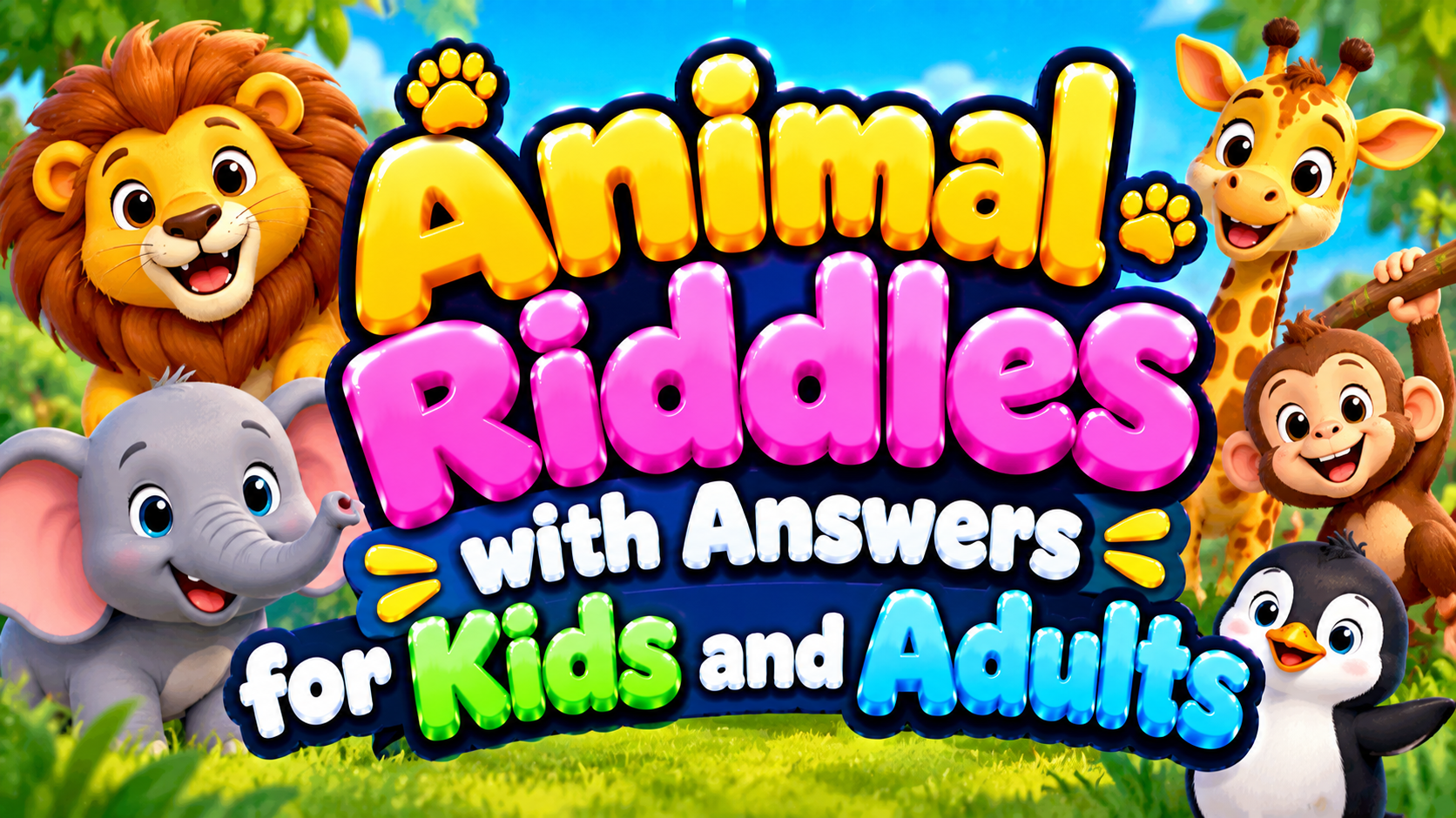 180+ Animal Riddles with Answers for Kids and Adults
