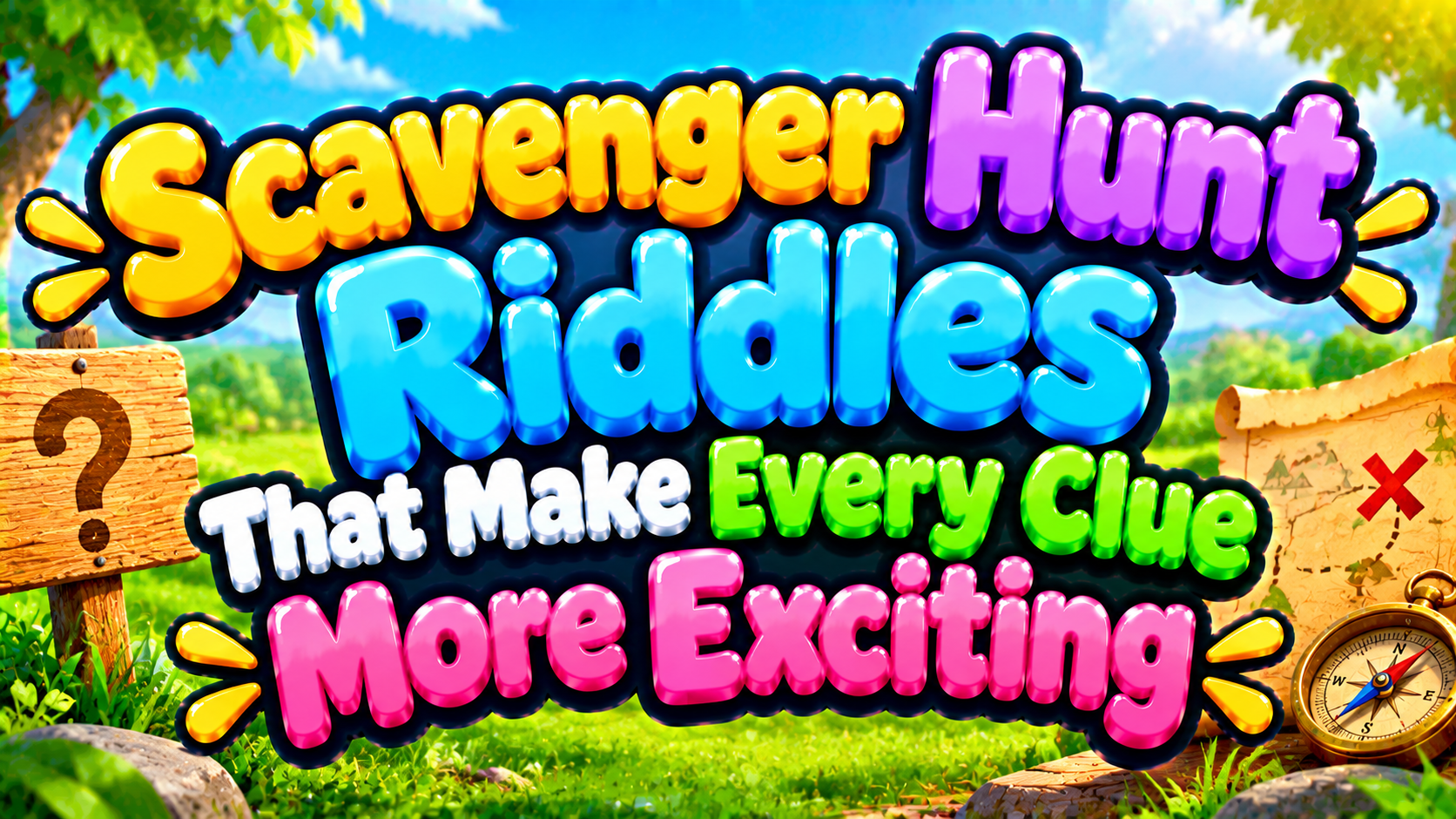 122+ Scavenger Hunt Riddles That Make Every Clue More Exciting