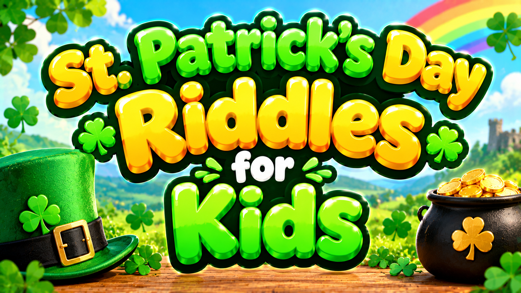 120+ St. Patrick’s Day Riddles for Kids